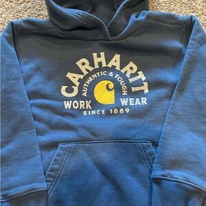 Carhartt Blue Kids Hoodie